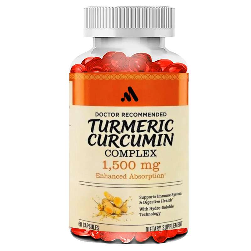 Turmeric Curcumin Capsule - Curcuma e Curcumina 1500mg per il