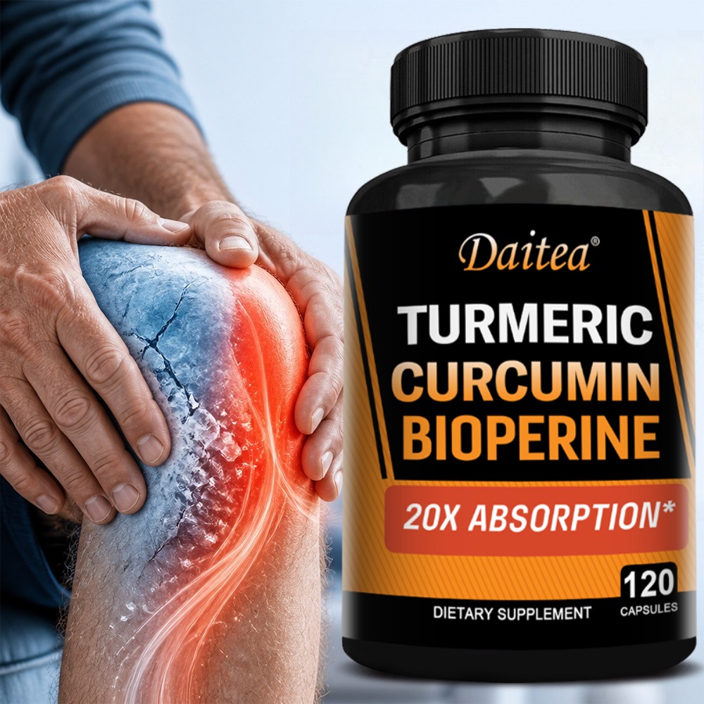 Turmeric Curcumin Capsule - Capsule di Curcuma con BioPerine, 95%