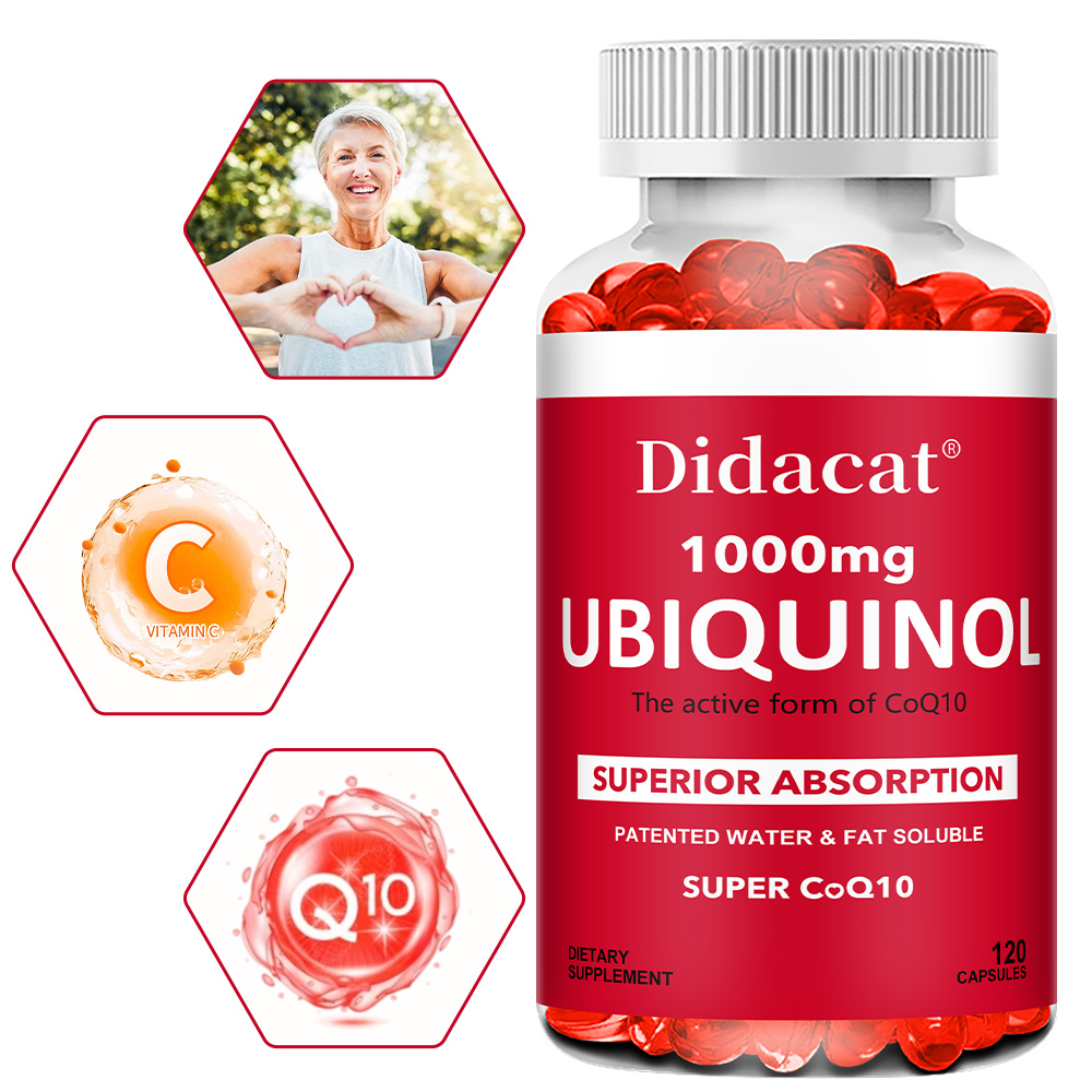 Coq10 Ubiquinol Softgel - Ubiquinolo CoQ10 1000mg in Capsule Morbide,