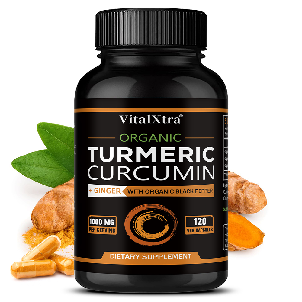 Turmeric Curcumin Capsule - Curcuma con Pepe Nero e Zenzero,