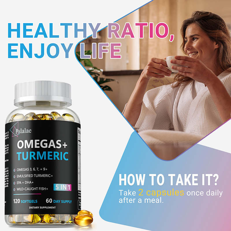 Capsule Omegas+ alla Curcuma - - Turmeric Curcumin Capsule recensione e prezzo