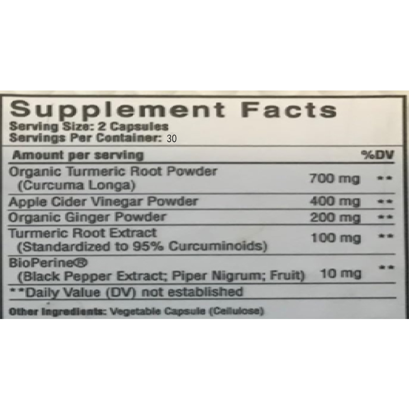Polvere di Curcuma Biologica,  - Turmeric Curcumin Capsule recensione e prezzo