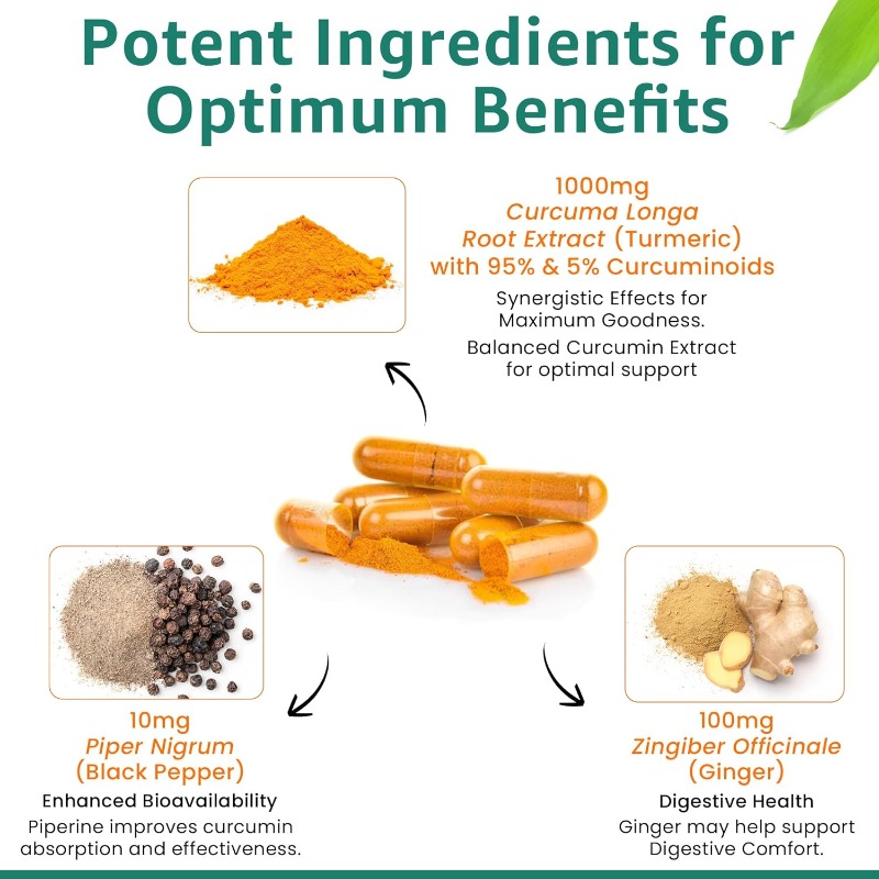 Nutrizione Curcumina Integrato - Turmeric Curcumin Capsule recensione e prezzo