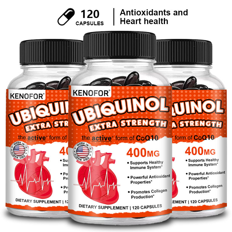 KENOFOR Ubiquinol CoQ10 Gel mo - Coq10 Ubiquinol Softgel recensione e prezzo