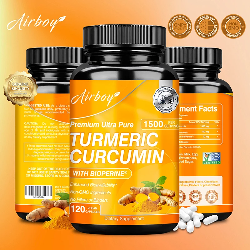 Capsule di curcumina di curcum - Turmeric Curcumin Capsule recensione e prezzo