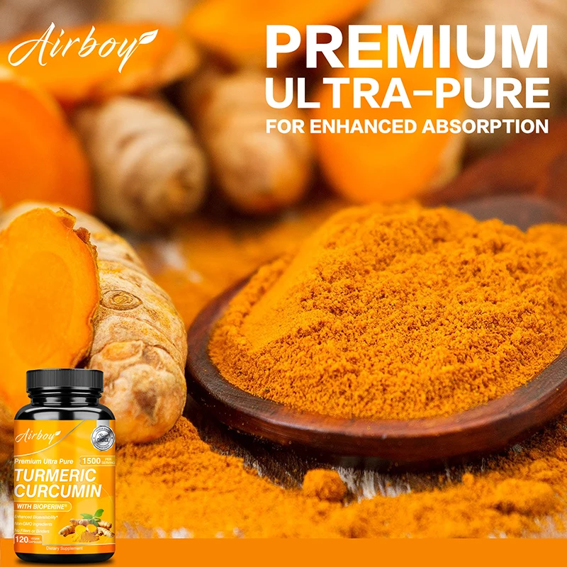 Capsule di curcumina di curcum - Turmeric Curcumin Capsule recensione e prezzo