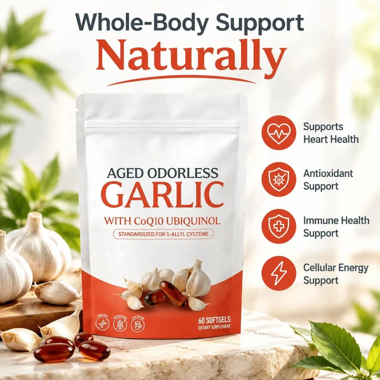 Capsule Morbide di Aglio Invec - Coq10 Ubiquinol Softgel recensione e prezzo
