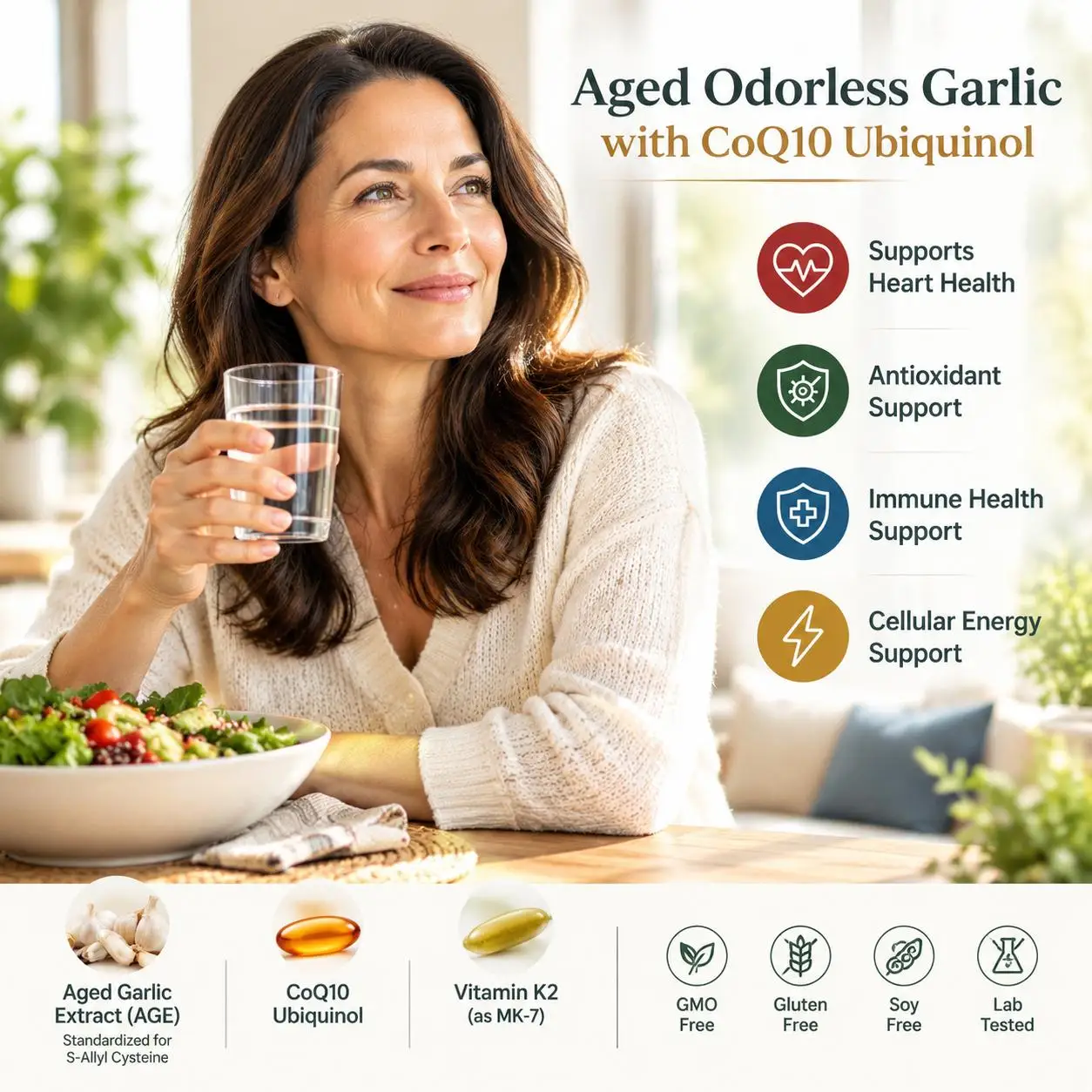 Capsule Morbide di Aglio Invec - Coq10 Ubiquinol Softgel recensione e prezzo