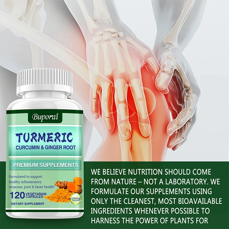 Curcumina di curcuma + radice  - Turmeric Curcumin Capsule recensione e prezzo