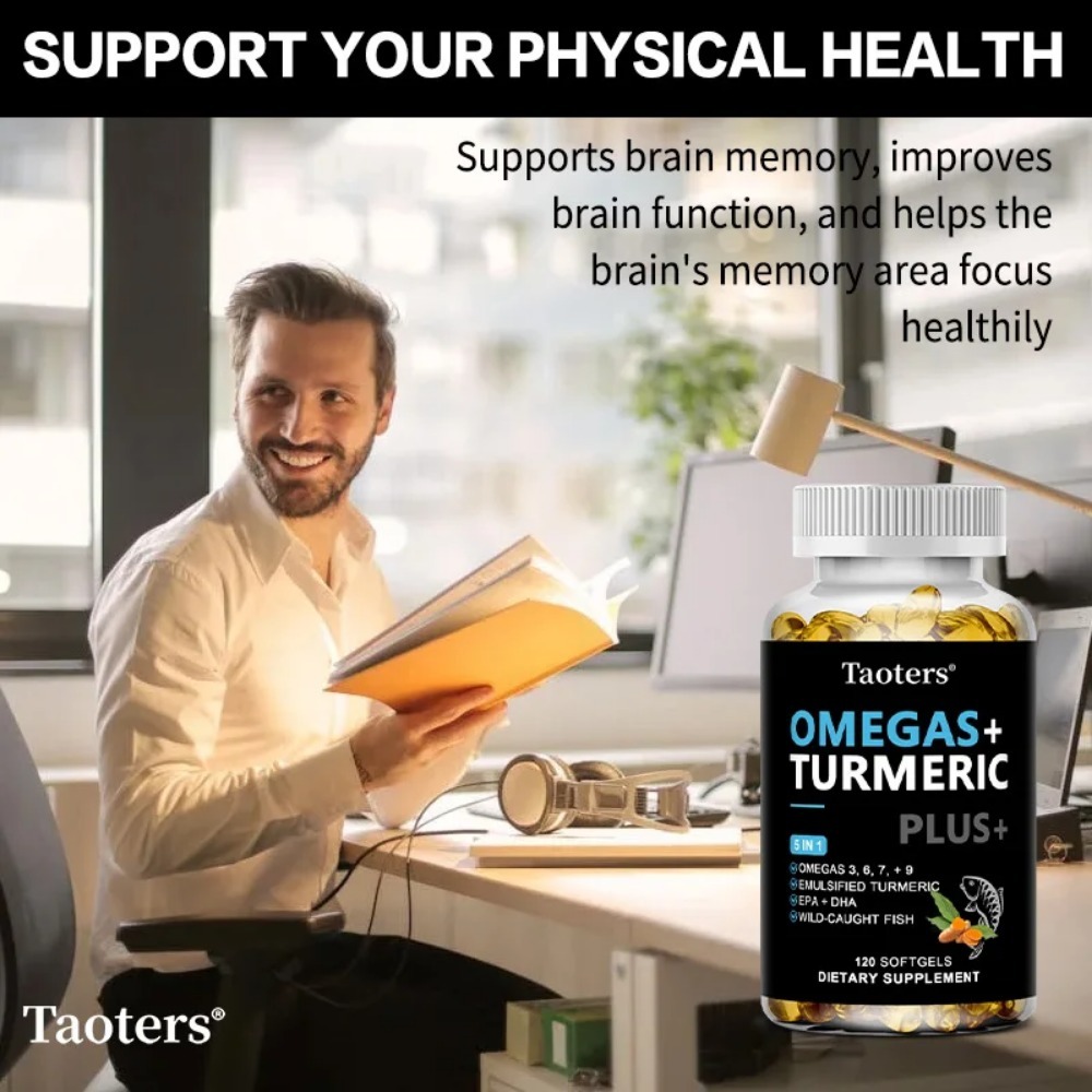 Integratore Omega 3 6 9 Plus - - Turmeric Curcumin Capsule recensione e prezzo