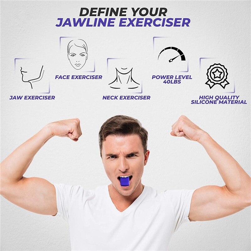 Jawline Exerciser viso Jaw Mus - Nutrition And Fitness recensione e prezzo